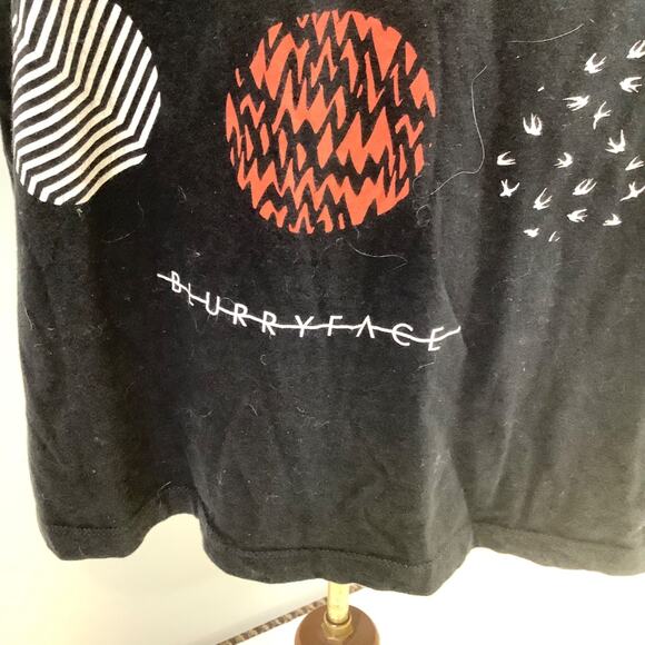 Twenty One Pilots T-Shirt XL Black Blurryface Concert Tour Merch Graphic Tee USA - Picture 3 of 6